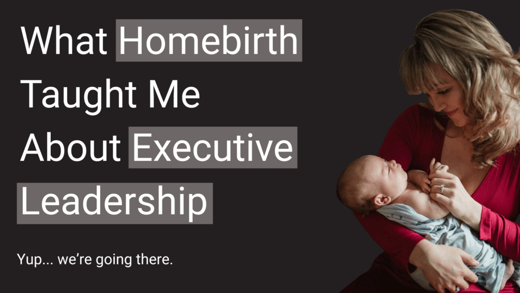 Life Lessons in Executive Leadership